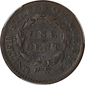 image for: 1820/19 1c PCGS F12