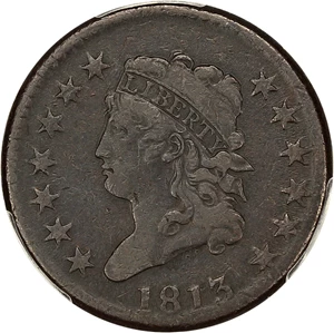 image for: 1813 1c PCGS VF20