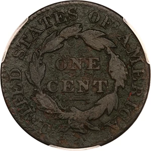 image for: 1825 1c PCGS VG Details (Exc. Corrosion)