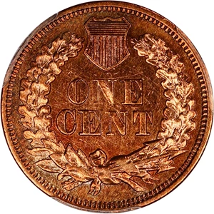 image for: 1868 1c PCGS XF Details (Surfaces Smoothed)