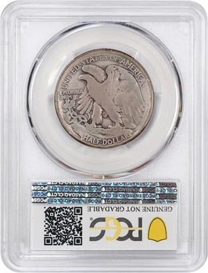 image for: 1921 50c PCGS VG Details (Bent)