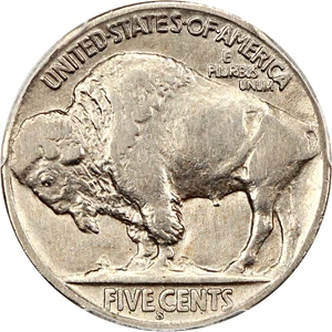 image for: 1923-S 5c PCGS Fine Details (Cleaned)