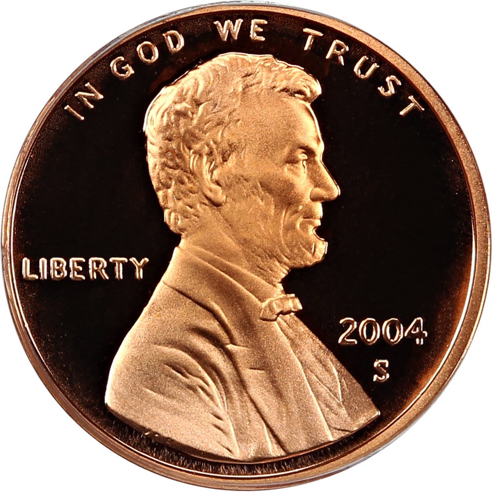 image for: 2004-S 1c PCGS Proof 69 RD DCAM