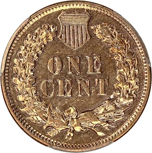 image for: 1874 1c PCGS XF Details (Cleaned)