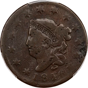 image for: 1816 1c PCGS VG Details (Damage)