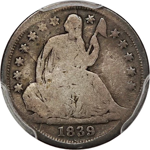 image for: 1839-O H10c PCGS Good Details (No Drapery, Damage)