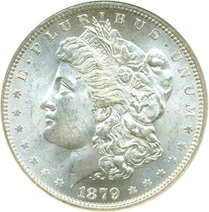 image for: 1879-O $1 NGC MS65