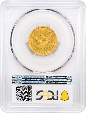 image for: 1846-O $5 PCGS AU58 ex: The Blue Hill Collection