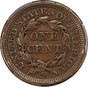 image for: 1852 1c PCGS VF Details (Scratch)