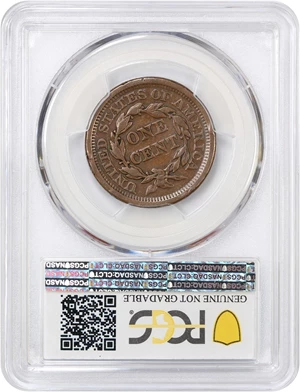 image for: 1852 1c PCGS VF Details (Scratch)