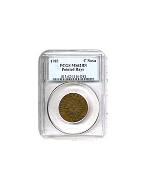 image for: 1785 C.Nova Point Rays PCGS MS62 BN