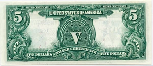 image for: FR. 280 1899 $5 Silver Certificate PCGS Gem New 66 PPQ