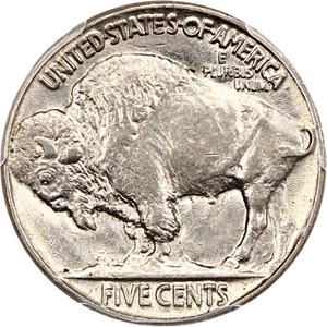 image for: 1937 5c PCGS UNC Details (Wrap Machine)