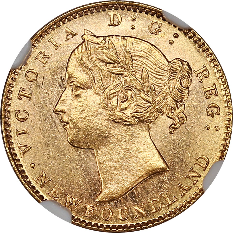 image for: Newfoundland: 1885 $2 NGC MS62