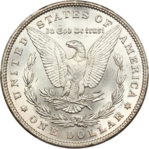image for: 1893 $1 PCGS MS66