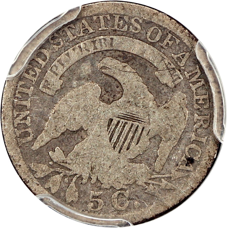 image for: 1836 H10c PCGS AG-03 (3/Inverted 3, FS-301, LM-3)