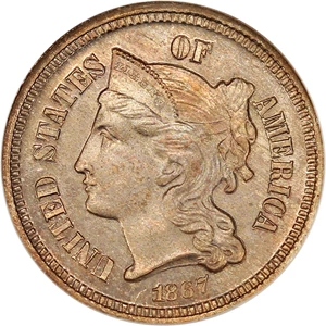 image for: 1867 3cN NGC/CAC Proof 63