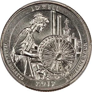 image for: 2019-W Lowell NP 25c PCGS MS64 (Early Find)