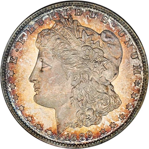 image for: 1889-S $1 PCGS/CAC MS66