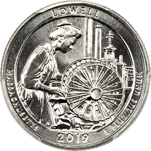 image for: 2019-W Lowell NP 25c PCGS MS64 (Early Find)