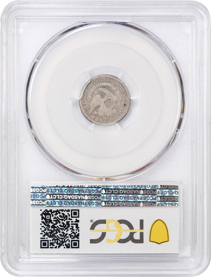 image for: 1836 H10c PCGS AG-03 (3/Inverted 3, FS-301, LM-3)
