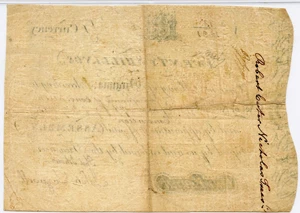image for: Virginia FR. VA77b 20s July 17, 1775 PMG Very Fine 20 (Thinning)