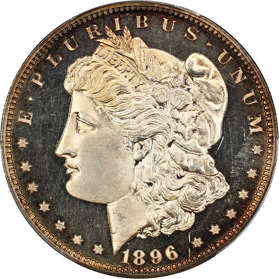 image for: 1896 $1 PCGS Proof 64 CAM