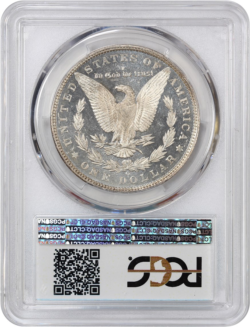 image for: 1891-O $1 PCGS/CAC MS64+ DMPL ex: D.L. Hansen