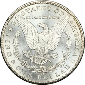 image for: 1885-CC $1 NGC/GSA MS64 GSA Hoard