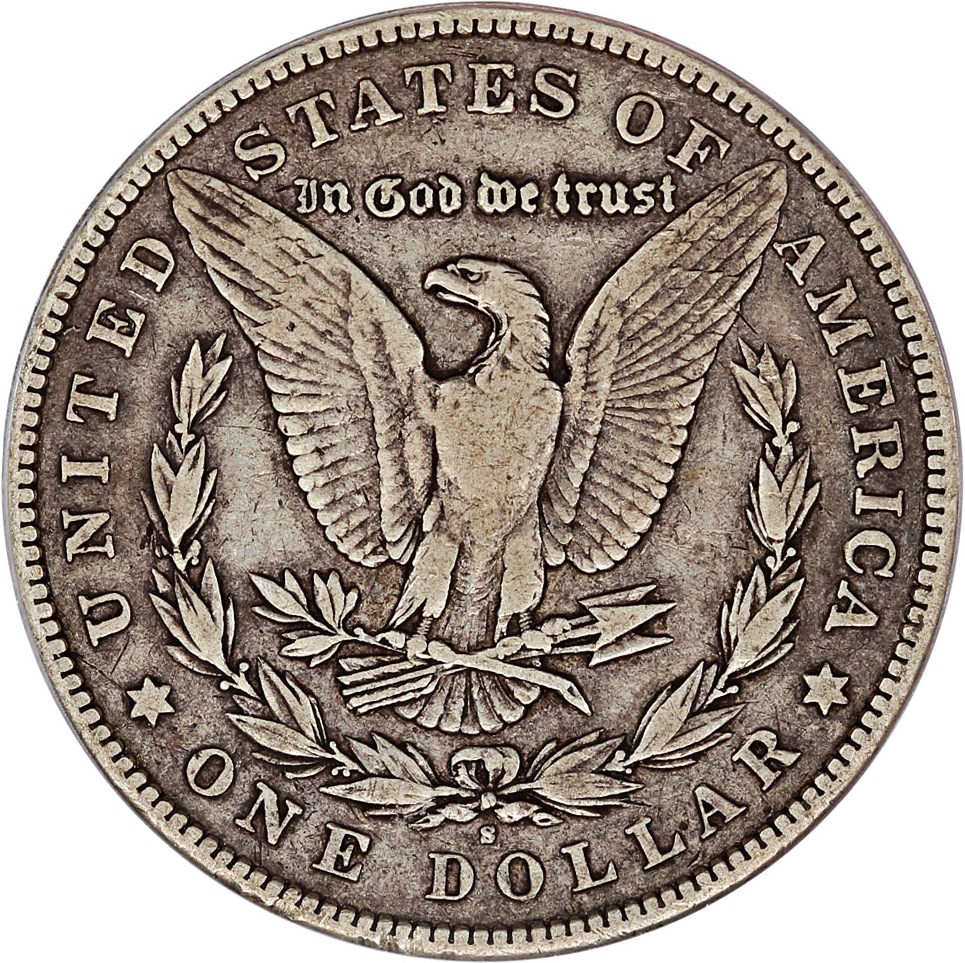 image for: 1903-S Micro S $1 PCGS/CAC VF30