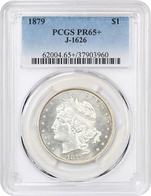 image for: 1879 J-1626 P$1 PCGS Proof 65+