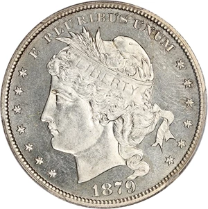 image for: 1879 J-1626 P$1 PCGS Proof 65+