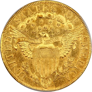 image for: 1800 $10 PCGS AU58 ex: D.L. Hansen