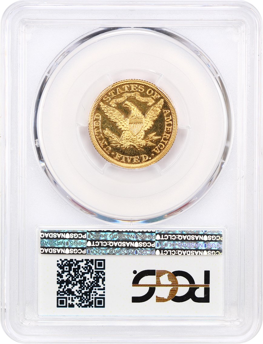 image for: 1902 $5 PCGS/CAC Proof 62 ex: D.L. Hansen