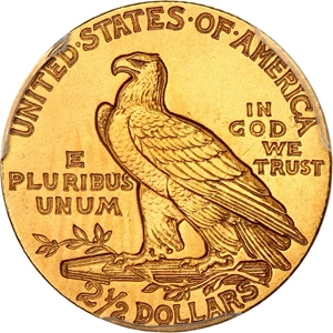 image for: 1912 $2.5 PCGS Proof 64 ex: D.L. Hansen