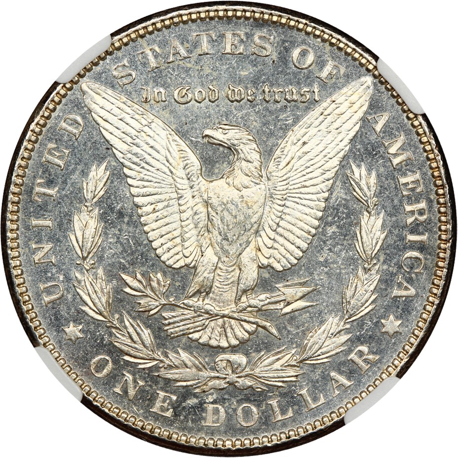 image for: 1889 $1 NGC MS63 PL