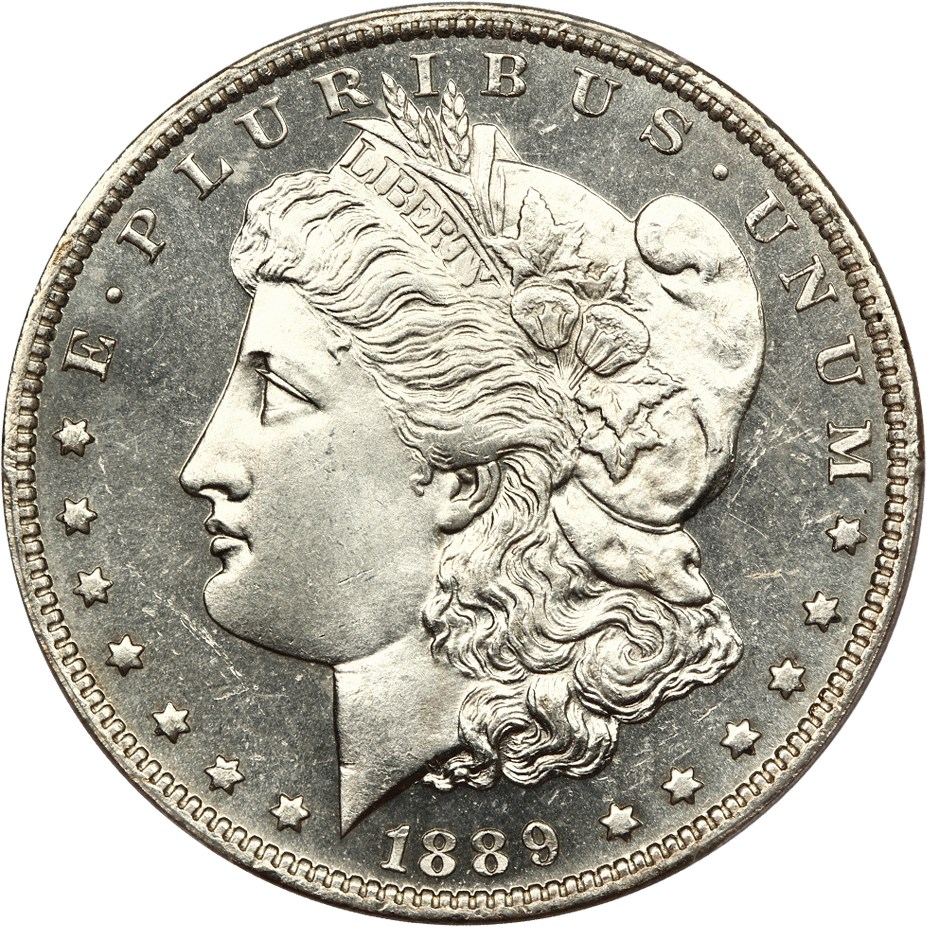 image for: 1889-O $1 PCGS MS64 DMPL ex: D.L. Hansen