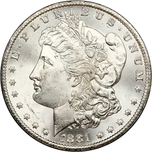 image for: 1881-CC $1 NGC/GSA MS64 GSA Hoard