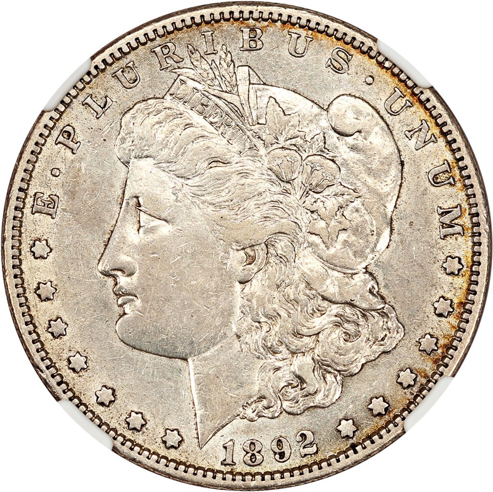 image for: 1892-S $1 NGC AU53 (VAM-8, TDO Hair)