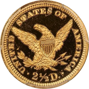 image for: 1900 2 1/2 PCGS Proof 64 DCAM ex: D.L. Hansen