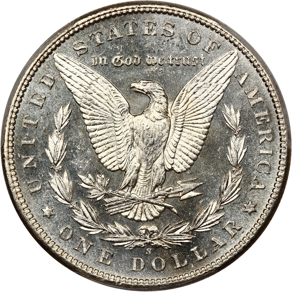 image for: 1899-S $1 PCGS MS64 DMPL ex: D.L. Hansen