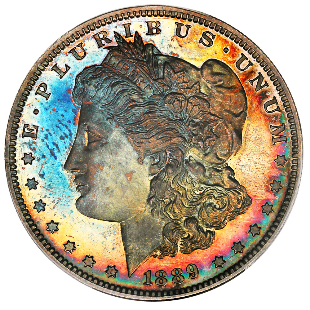 image for: 1889 $1 PCGS Proof 64 ex: D.L. Hansen