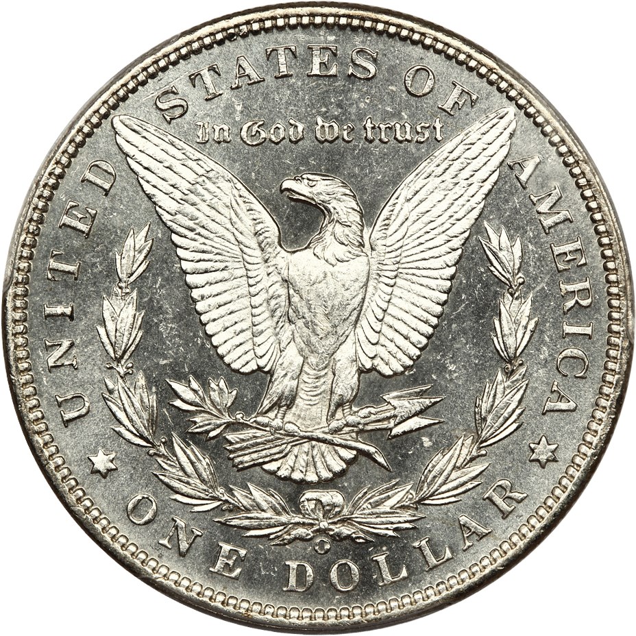 image for: 1889-O $1 PCGS MS64 DMPL ex: D.L. Hansen
