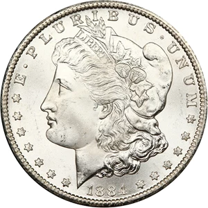 image for: 1884-CC $1 NGC/GSA MS65+ GSA Hoard