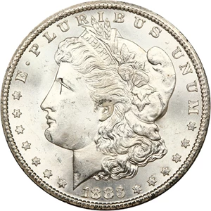 image for: 1883-CC $1 NGC/GSA MS65 GSA Hoard