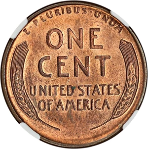 image for: 1924-D 1c NGC MS66 RB