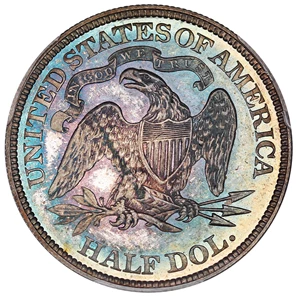 image for: 1871 50c PCGS/CAC Proof 66+