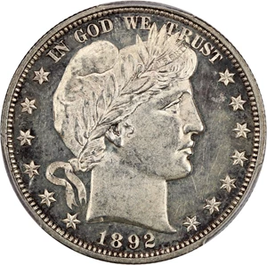 image for: 1892 50c PCGS Proof 62
