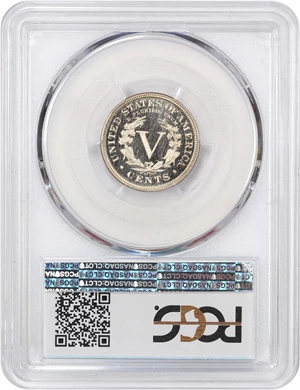 image for: 1898 5c PCGS/CAC Proof 65 DCAM ex: D.L. Hansen