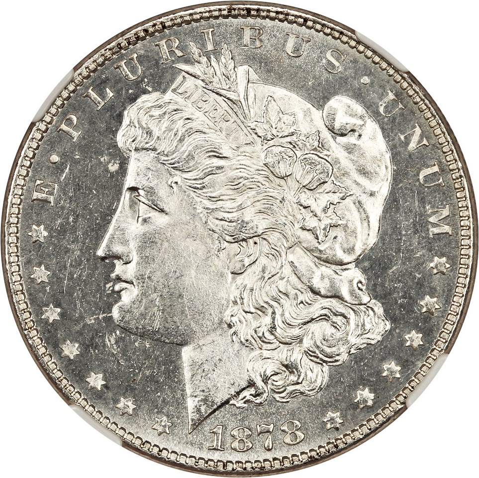 image for: 1878 7/8TF $1 NGC MS63 PL (VAM-43 7/0TF)